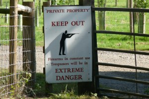 ..... less nice private land.