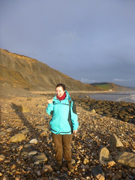 And a nice man even gave us a fossil.