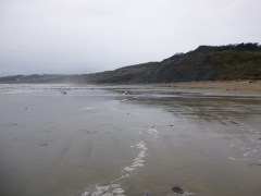 Low tide at Charmouth