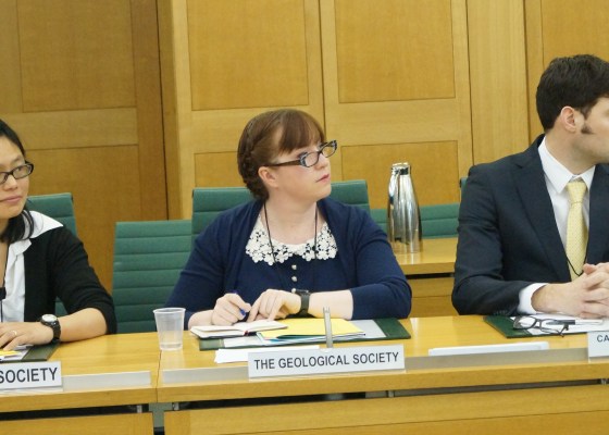 Representing the Geological Society