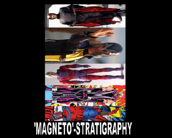 Demonstrating geology with a famous x-men character!