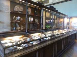 They have beautiful victorian display cabinets...