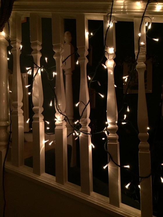 Sparkling christmas lights