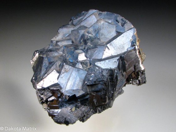 A lovely big lump of Galena from Dakotamatrix.com. But the best identifying feature of Galena is it's density - it's unusally dense!