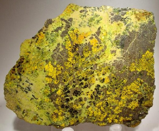 Bright yellow Uraninite from Wikipedia