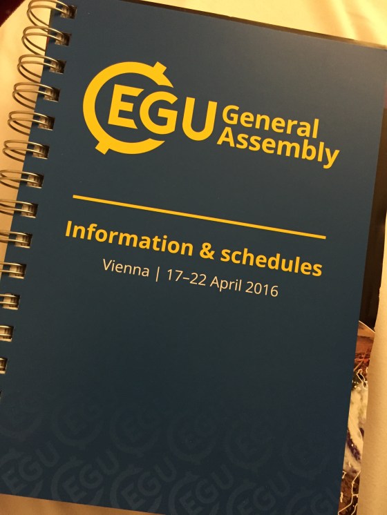 My EGU16 Bible