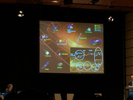 Number of NASA missions with an international component